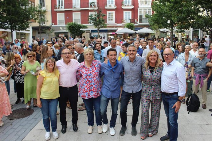 Cierre de campaña del PSOE en Cantabria