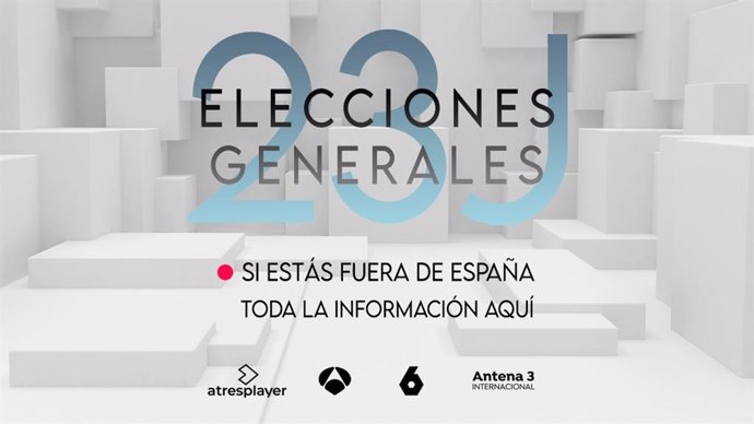 Antena 3 Internacional y atresplayer ofrecen una cobertura especial del 23J para los españoles en el extranjero