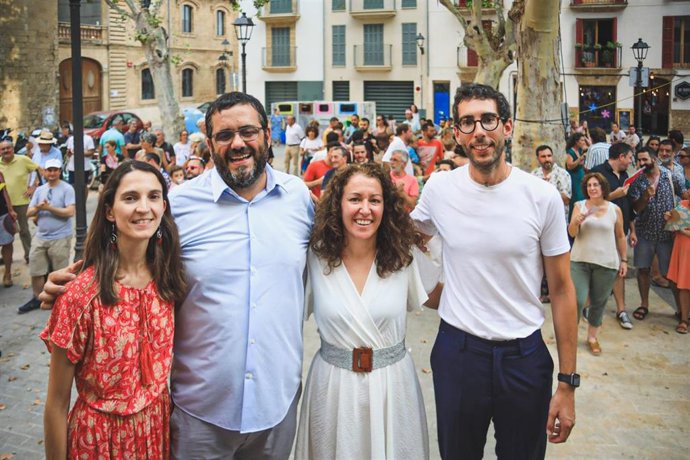 Los candidatos de Sumar MÉS para las elecciones del 23J en la clausura de la campaña electoral