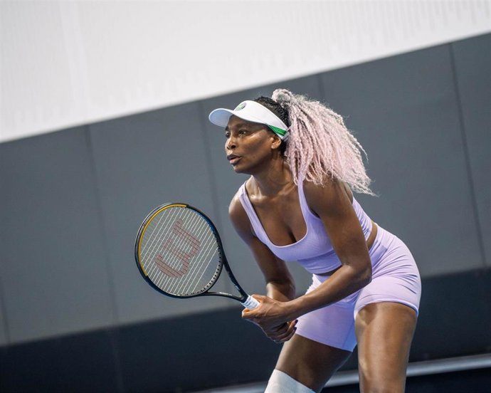 Archivo - Venus Williams se entrena en la Rafa Nadal Academy