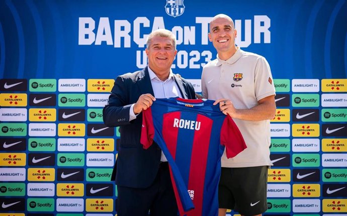 Oriol Romeu, presentado como nuevo jugador del Bara