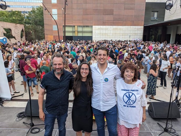 Fiesta de cierre de campaña de Sumar