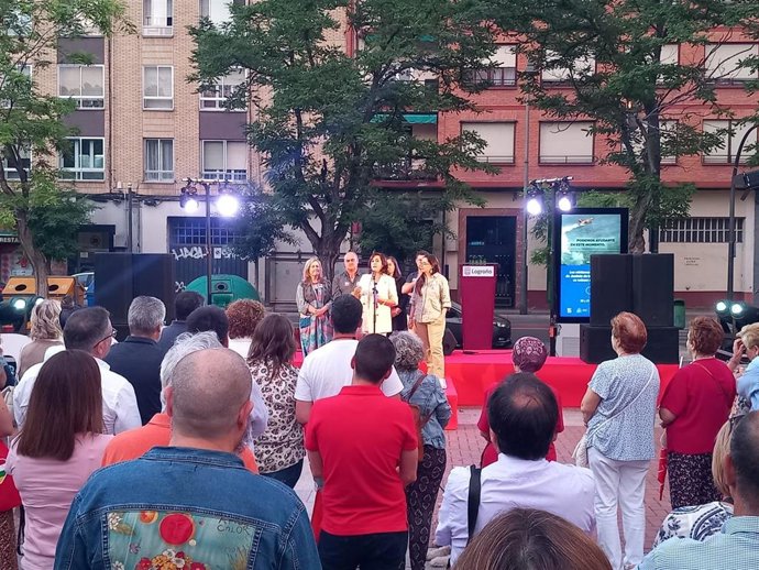 Cierre de campaña del PSOE de La Rioja