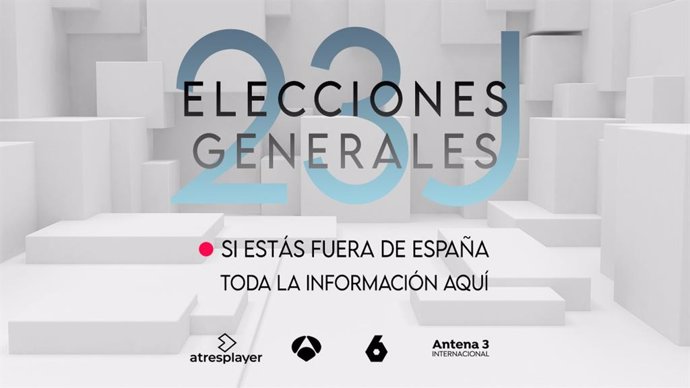 Atresmedia ofrecerá cobertura especial de las elecciones del domingo fuera de España, a través de Antena 3 Internacional