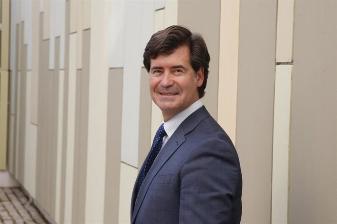 El presidente de la Confederación de Empresarios de Sevilla, Miguel Rus, en una foto de archivo.