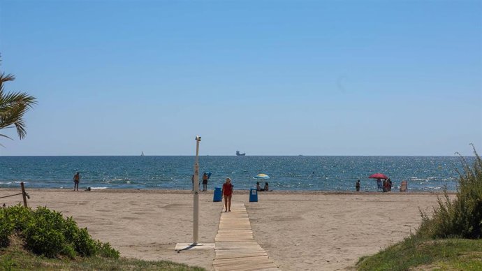 Archivo - Una playa de Castelló en imagen de archivo
