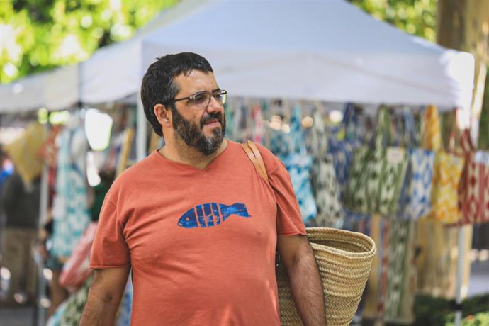 El candidato de Sumar Més Vicen Vidal.
