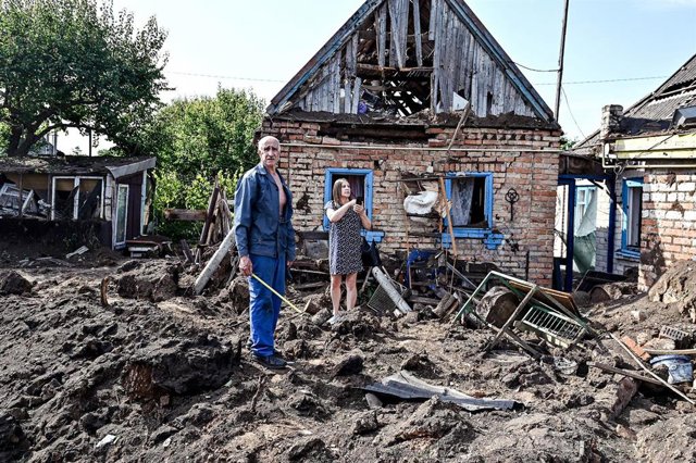 Bombardeo ruso en Ucrania