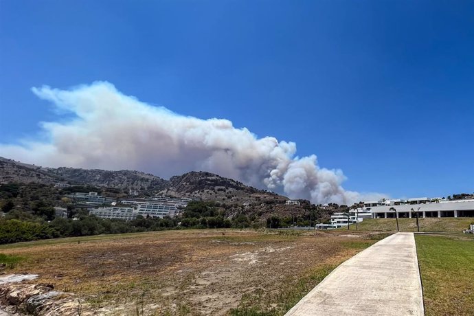 Incendios en Rodas, Grecia