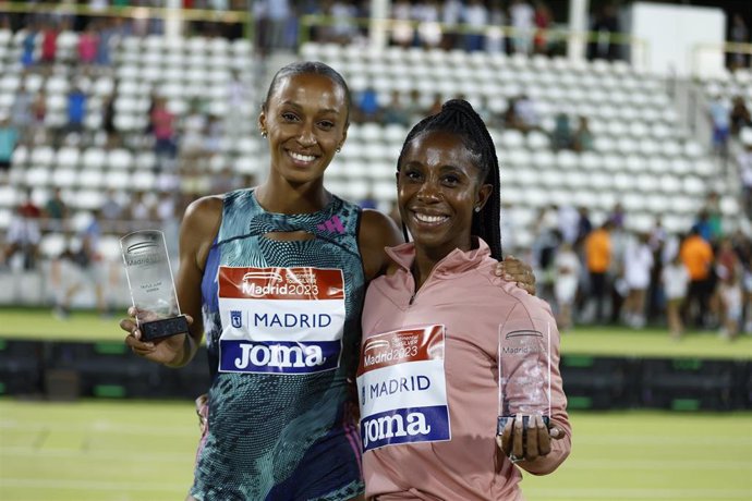 Fraser-Pryce y Ana Peleteiro se ganan los focos de la reunión Madrid