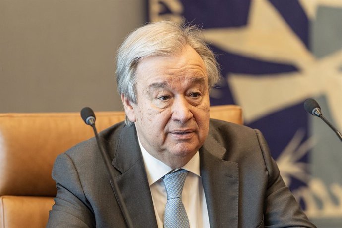 July 20, 2023, New York, New York, United States: Secretary-General Antonio Guterres meets with President of Israel Isaac Herzog at UN Headquarters in New York