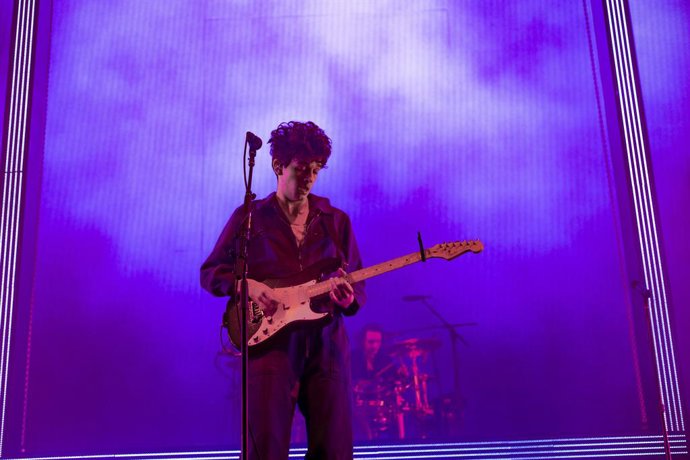Archivo - January 25, 2019 - The 1975 in concert at FlyDSA Arena, Sheffield, Britain - 25 January 2019
