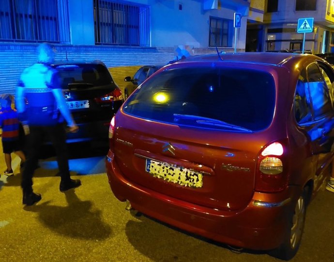 Actuación de la Policía Municipal.