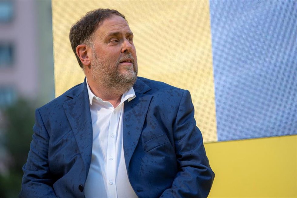 El presidente de ERC, Oriol Junqueras