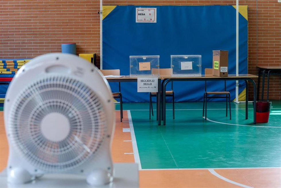 Mesa electoral.