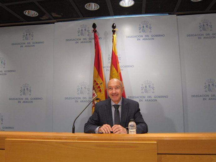 El delegado del Gobierno de España en Aragón, Fernando Beltrán.