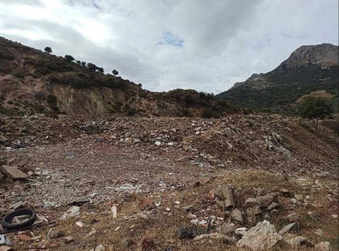 Vertedero en la provincia de Málaga