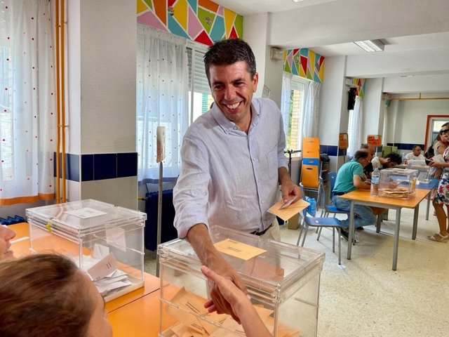 Carlos Mazón anima a la participación en el 23J: “El resultado de las generales es decisivo para la Comunitat Valenciana”