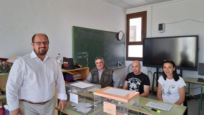 El candidato del Partido Aragonés al Congreso por la provincia de Teruel, Alberto Izquierdo.