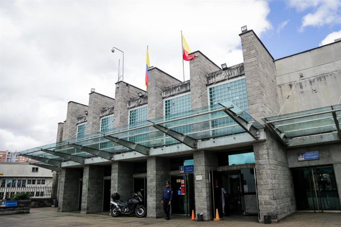 Bogotá. 20 de Junio del 2023. Fachada del Búnker de la Fiscalía General de la Nación. (Colprensa - Mariano Vimos)