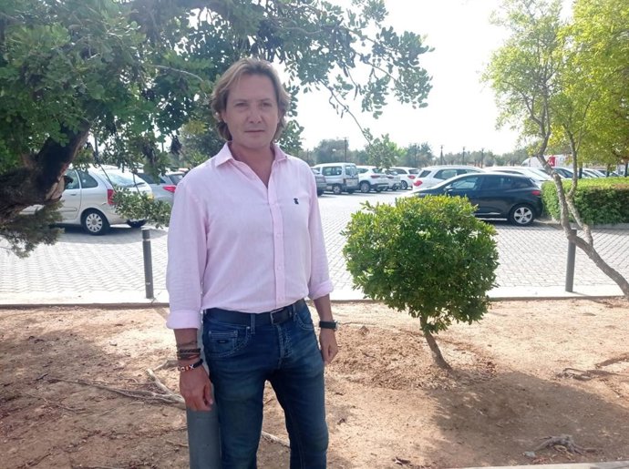 El candidato de Vox al Congreso para el 23J, Jorge Campos.