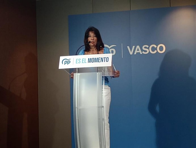 La secretaria general del PP vasco, Laura Garrido