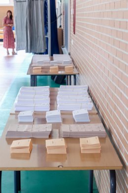 Papeletas electorales de las elecciones generales 23J, a 22 de julio de 2023