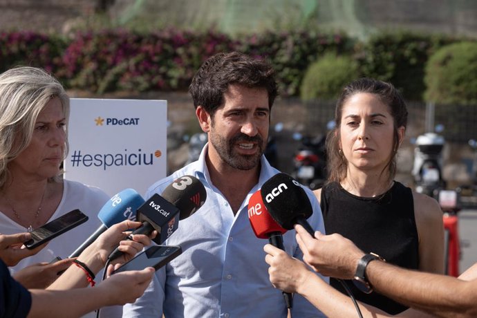 El cap de llista del PDeCAT al Congrés, Roger Montañola