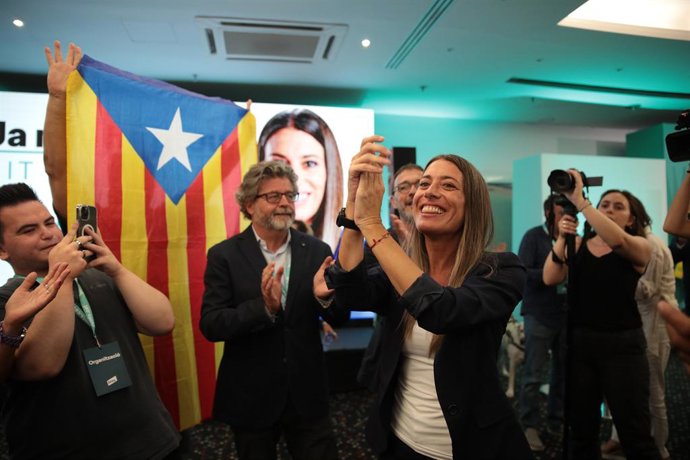La candidata de Junts al Congrés per Barcelona, Míriam Nogueras