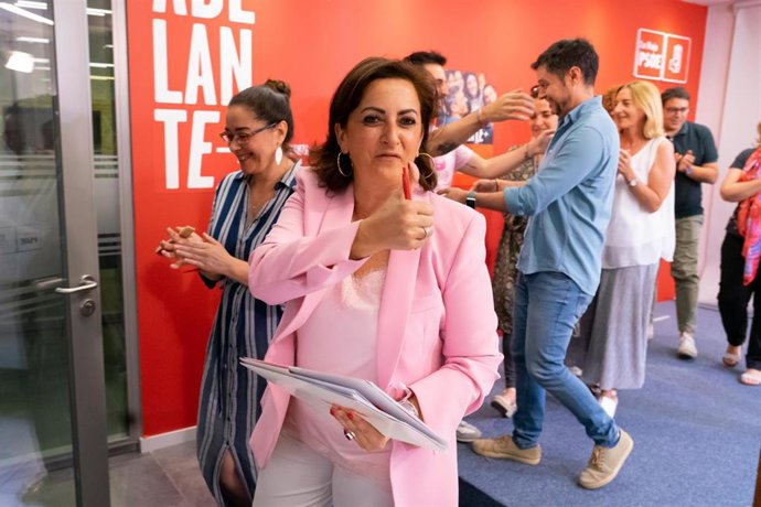 La secretaria general del PSOE, Concha Andreu
