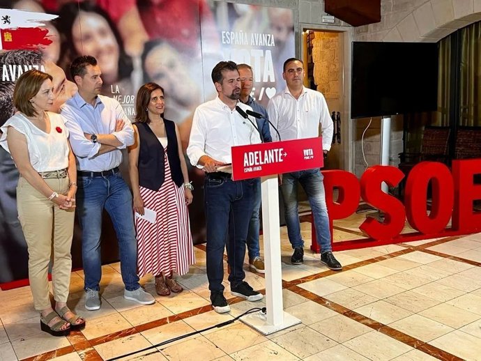 El secretario autonómico del PSOE, Luis Tudanca