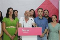 Sumar presume de que el "bloque progresista resiste" en Andalucía: "El tsunami de derechas no existe"