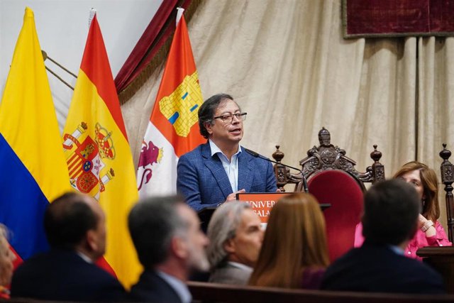 Archivo - El presidente de Colombia, Gustavo Petro