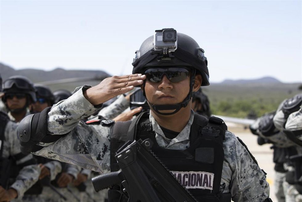 Archivo - Soldado del Ejército de México