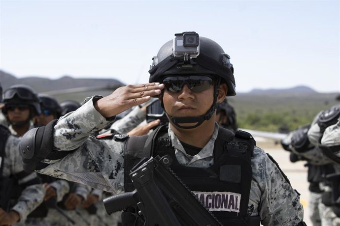 Archivo - Soldado del Ejército de México