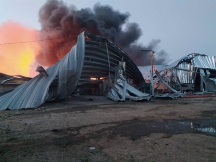 Al menos seis heridos en un nuevo ataque ruso contra un almacén de grano en la ciudad ucraniana de Odesa