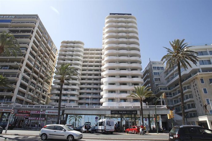 Archivo - Fachada del hotel Palma Bellver. 