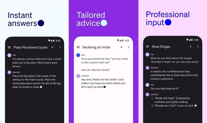 La app nativa de ChatGPT para Android