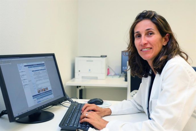 Consulta de Teledermatología.