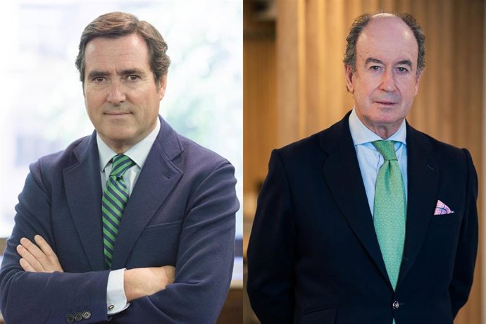 Antonio Garamendi, nuevo presidente del Consejo de Administración de Aenor Confía y Alfredo Berges, nuevo presidente del Consejo de Administración de la Corporación Confidere.