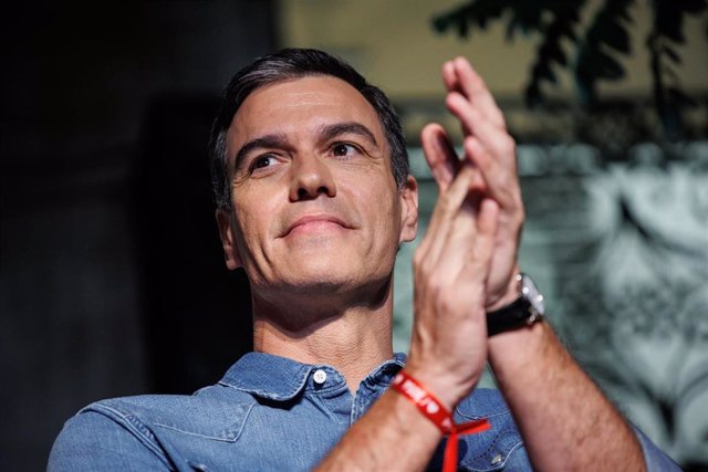 El presidente del Gobierno de España y secretario general del PSOE, Pedro Sánchez