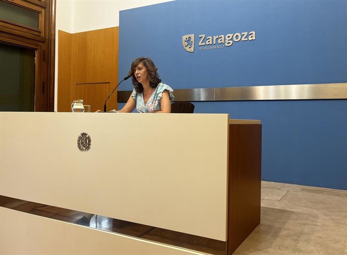 La consejera municipal de Políticas Sociales en el Ayuntamiento de Zaragoza, Marián Orós.