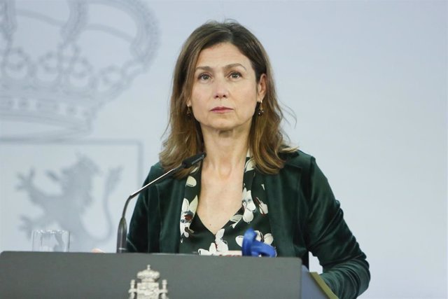 Archivo - La directora de la Agencia Española de Medicamentos y Productos Sanitarios, María Jesús Lamas, durante una rueda de prensa en Moncloa, en Madrid (España), a 21 de diciembre de 2020.