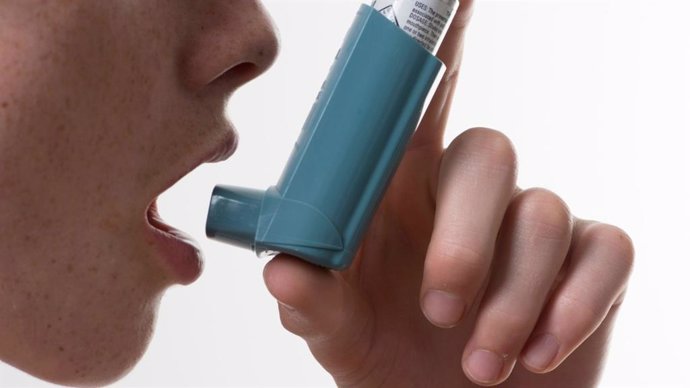 Imagen de archivo sobre asma.