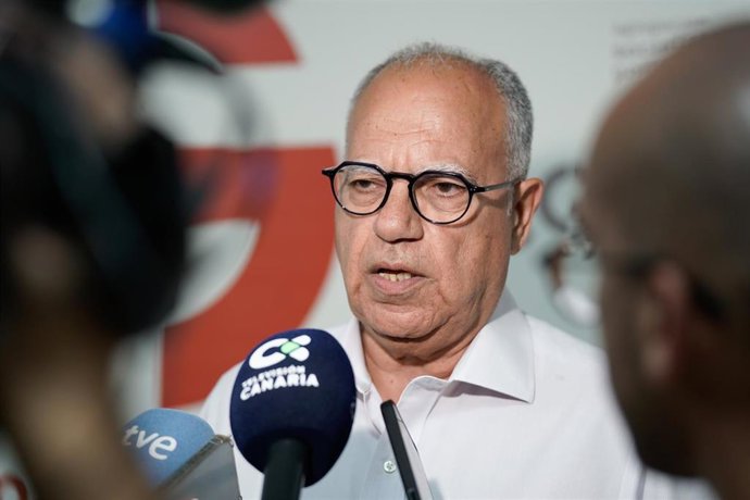 Archivo - El secretario general de Agrupación Socialista Gomera (ASG), Casimiro Curbelo