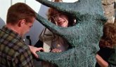 Foto: Roban la mítica estatua de Bitelchús en el rodaje de la secuela de Tim Burton