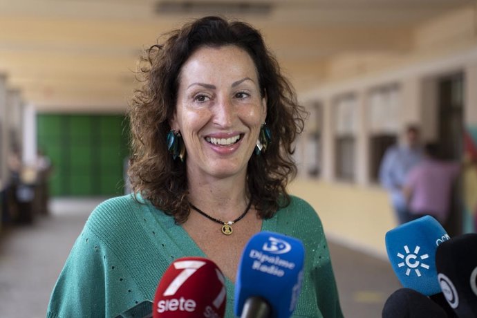 La alcaldesa de Almería, María del Mar Vázquez.