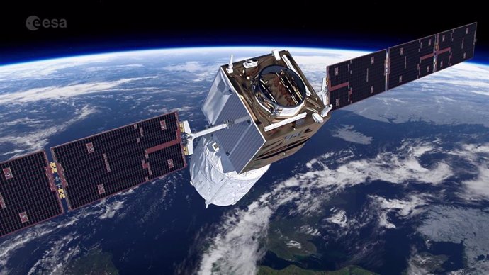 El satélite Aeolus de la ESA
