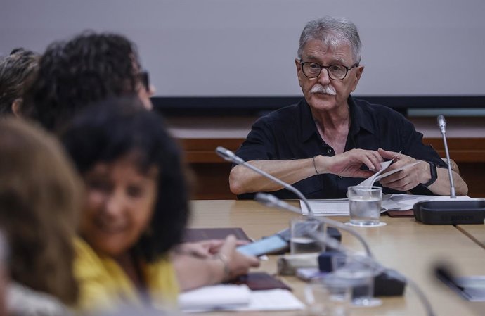 Vicent Torrent en el ple del Consell Valenci de Cultura (CVC)