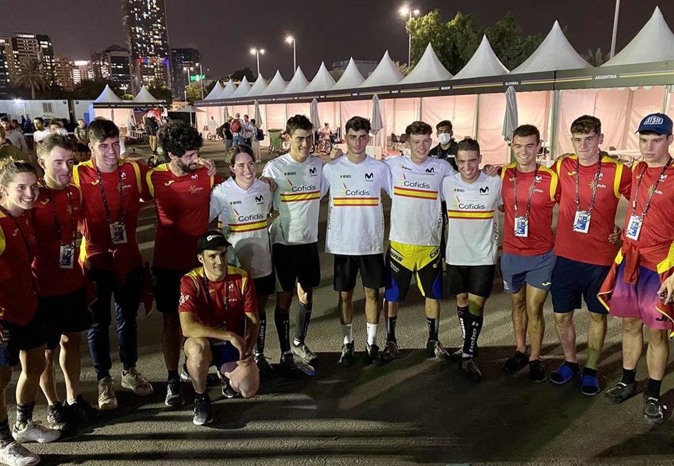 La ciclista Vera Barón, en la selección española de trial.